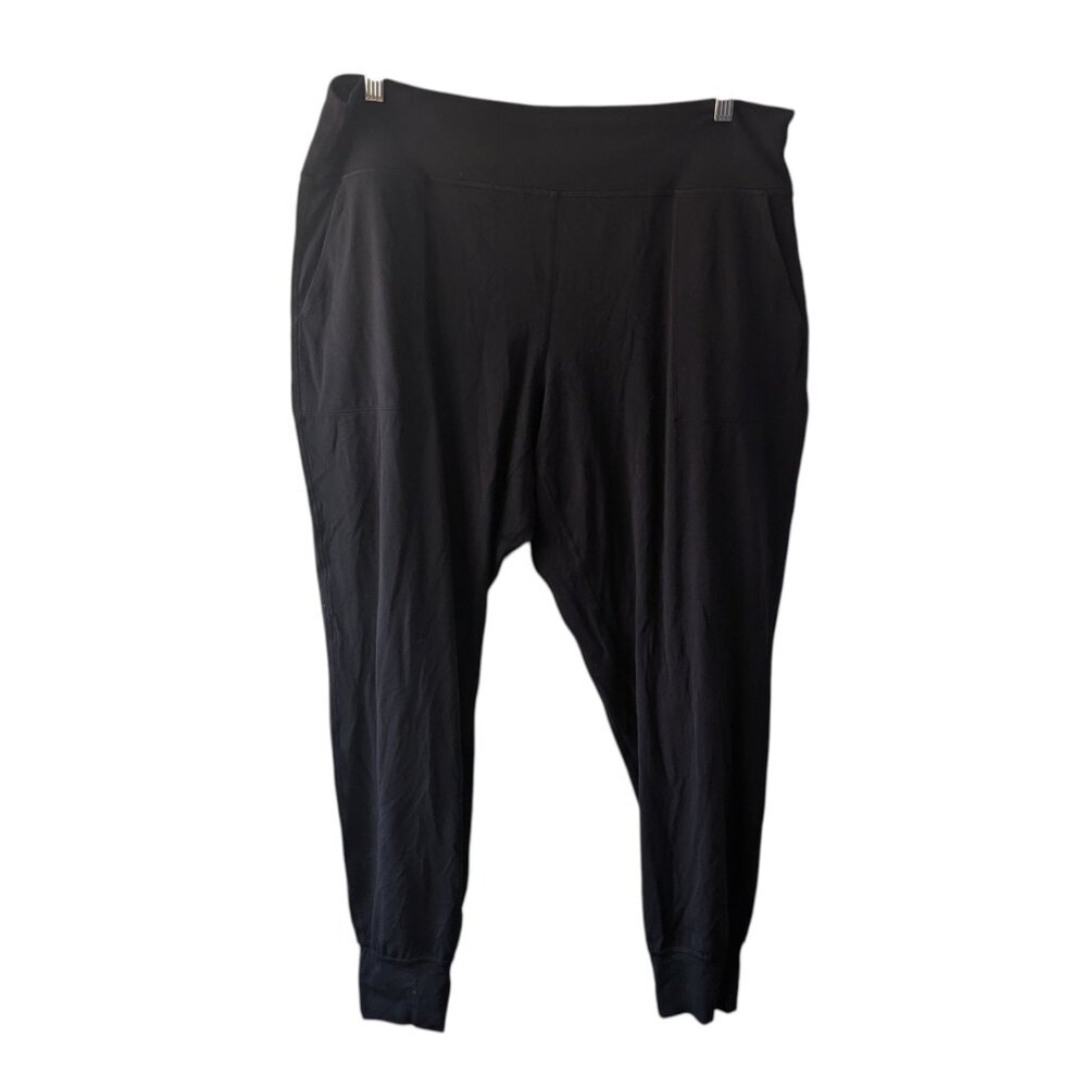 Lululemon Black Align High Rise Jogger Pants Plus Size 18